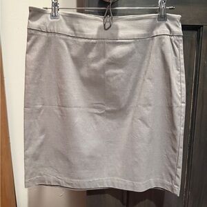 Gray Pencil Skirt for Women